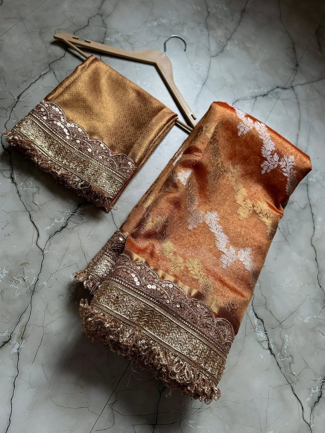 Rutvi Banarasi Silk Saree