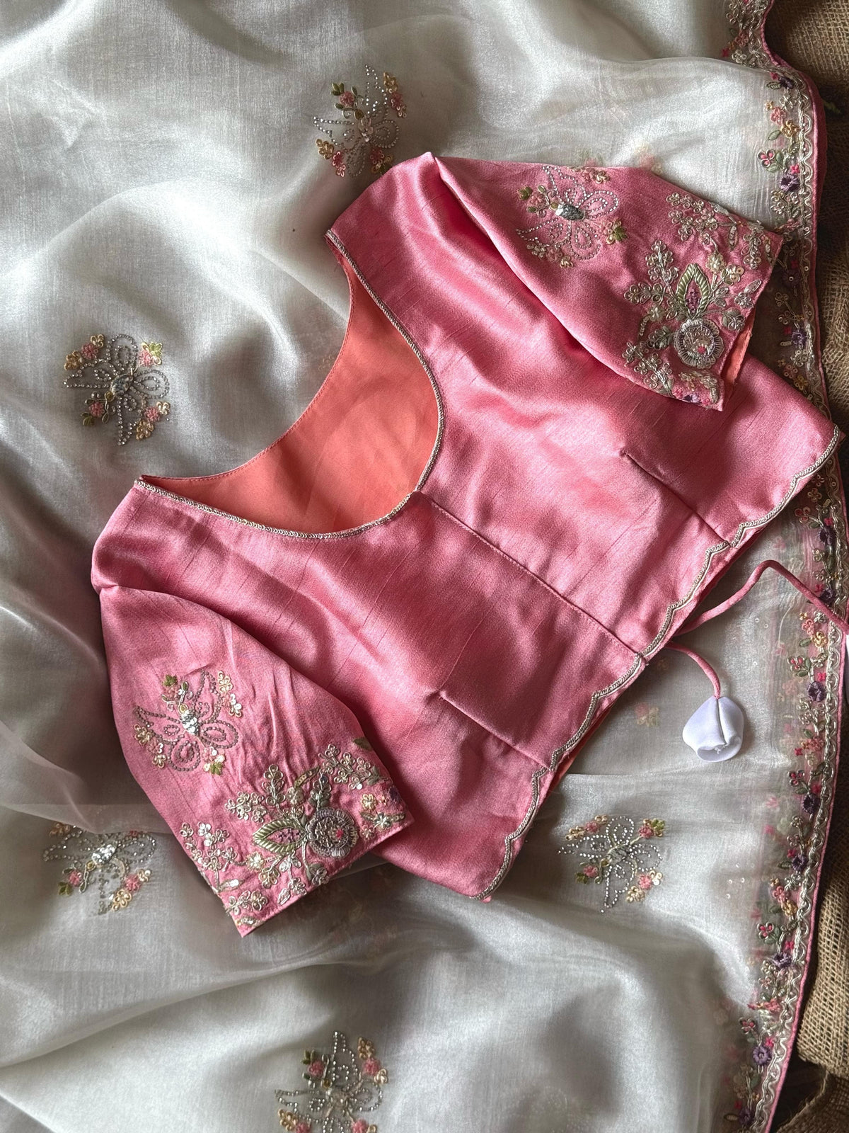 Pastel Sage Era Saree