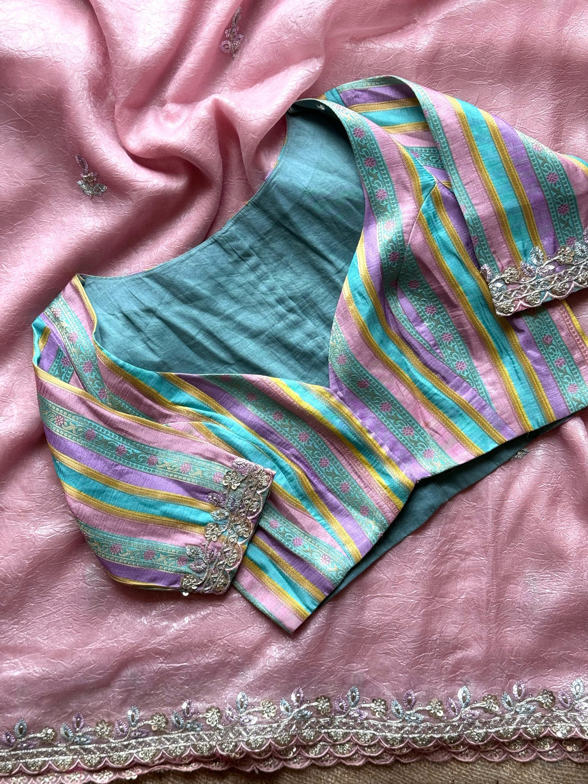 Rangeeni Embellished Saree