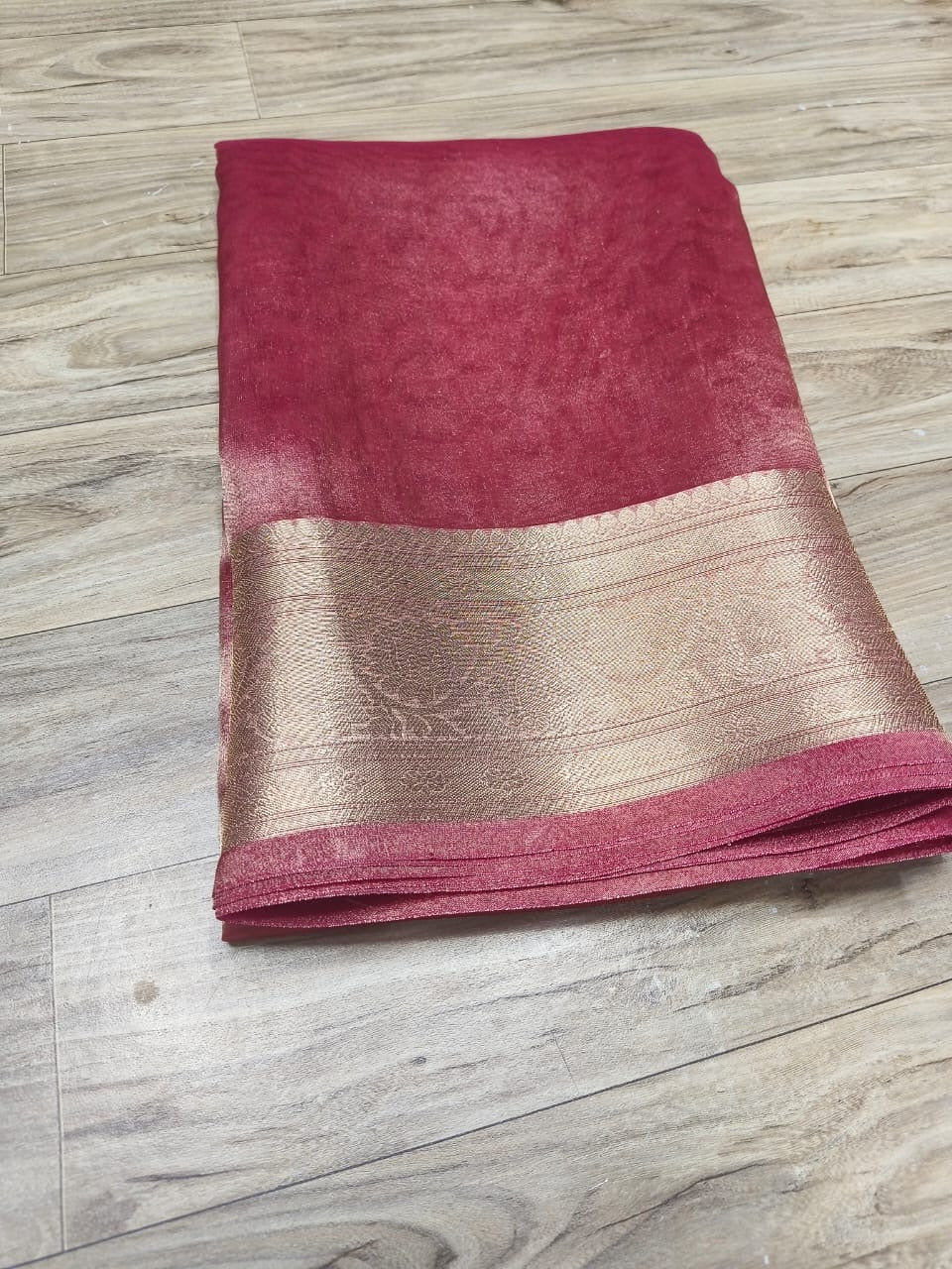 Maheru tissue silk saree