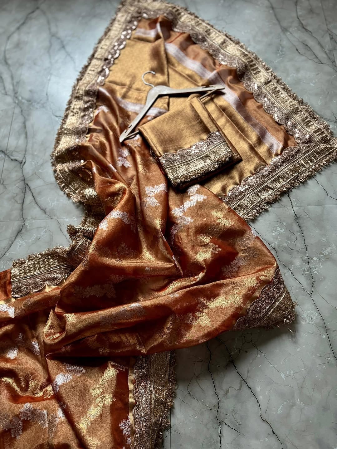 Rutvi Banarasi Silk Saree