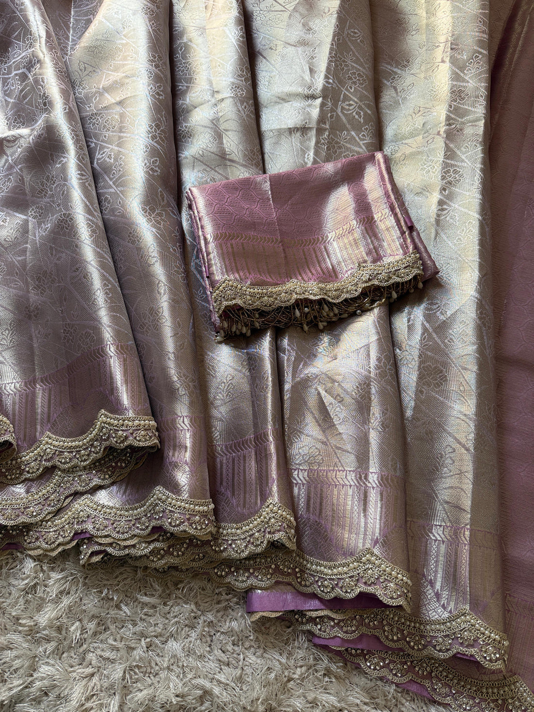 Damini Banarasi Silk Saree