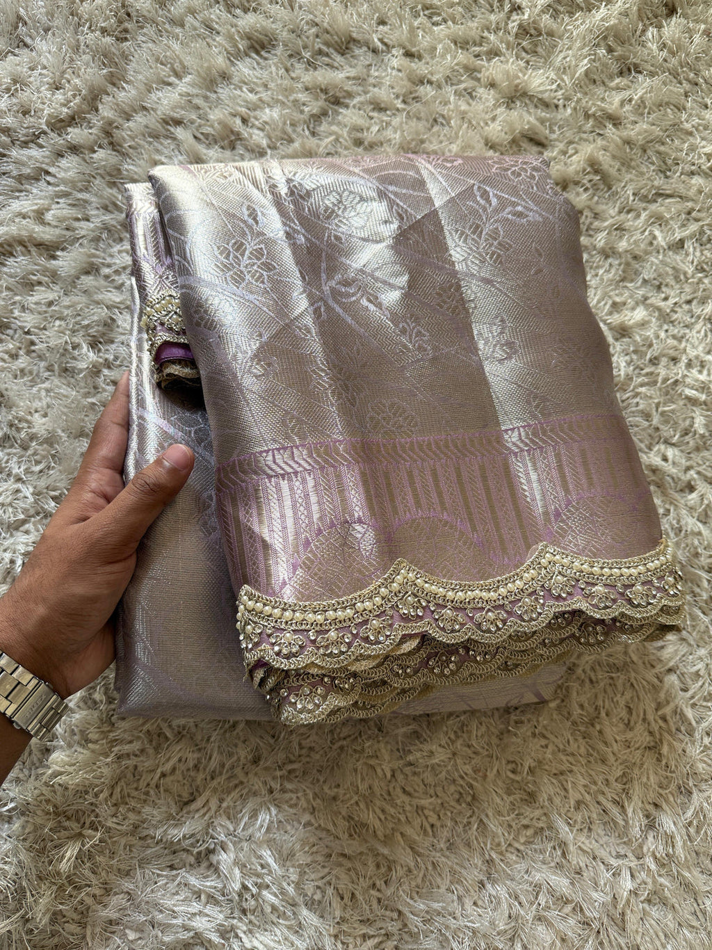 Damini Banarasi Silk Saree