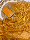Manjari Tissue Silk Mustard Saree