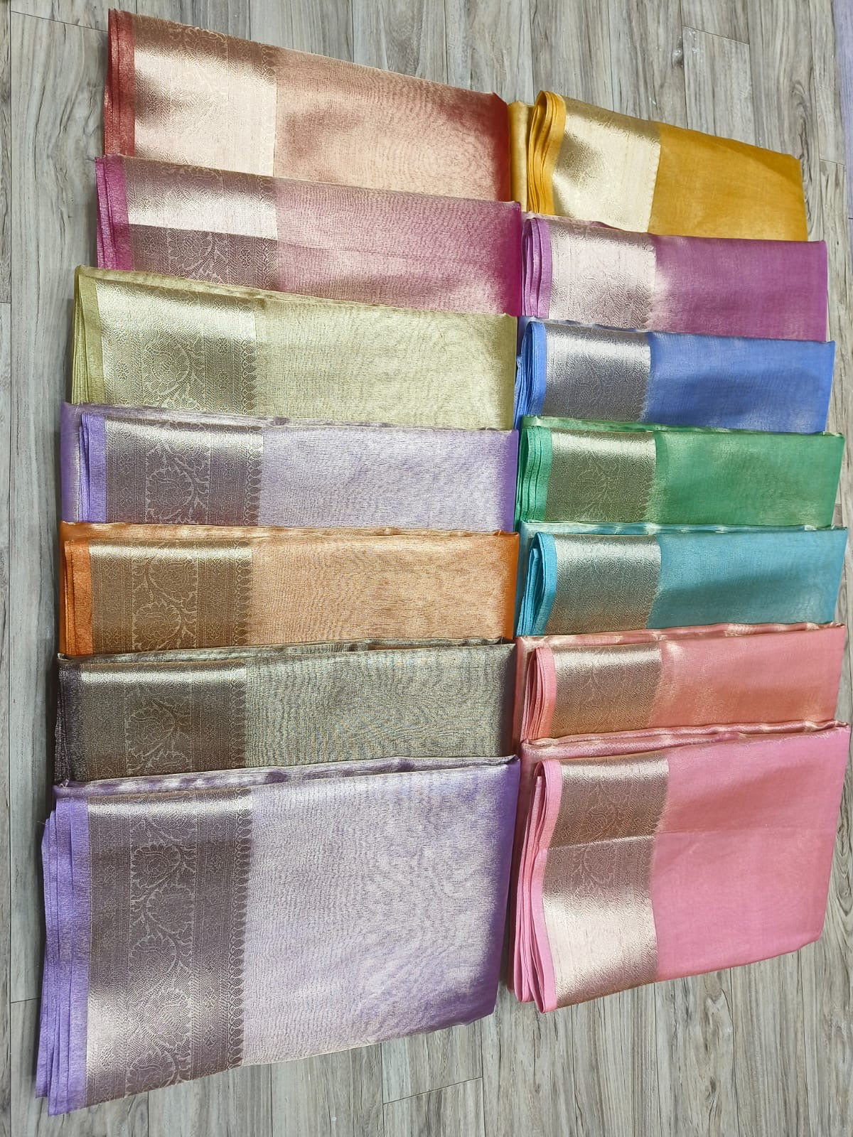 Maheru tissue silk saree