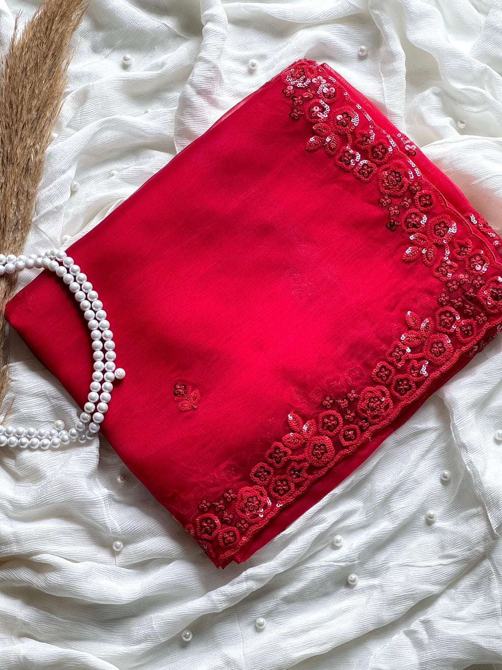 Scarlet Lolita Embellished Saree