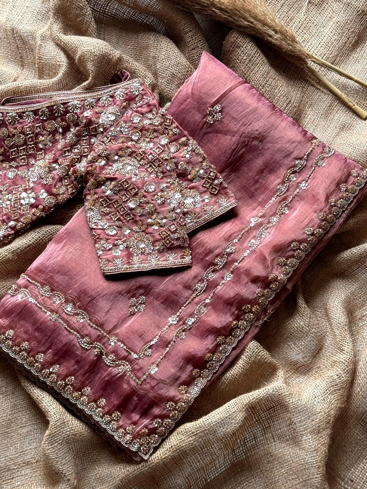 Rajkumari Tissue Saree