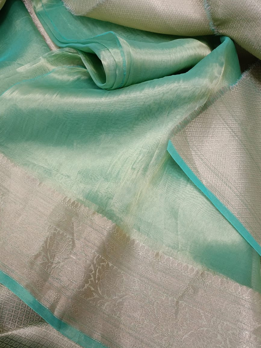 Maheru tissue silk saree